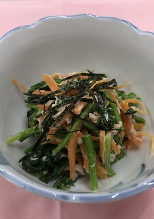 ポパイサラダ~ほうれん草のサラダ~-レシピのメイン写真
