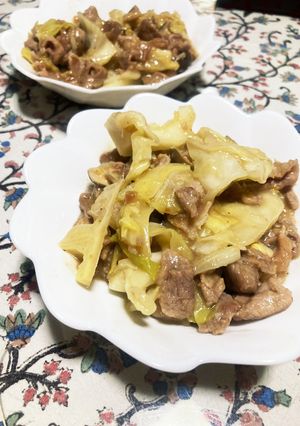 超簡単　昆布ポン酢風味の野菜炒め-レシピのメイン写真