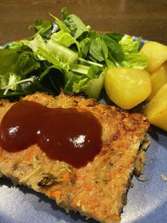 野菜たくさんミートローフ-レシピのメイン写真