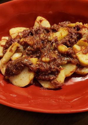 長芋とコンビーフのソテー-レシピのメイン写真