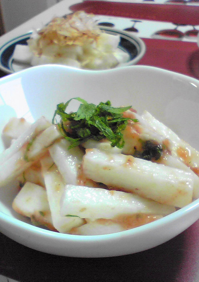 山芋は梅肉和えでも旨いよねぇ♪-レシピのメイン写真