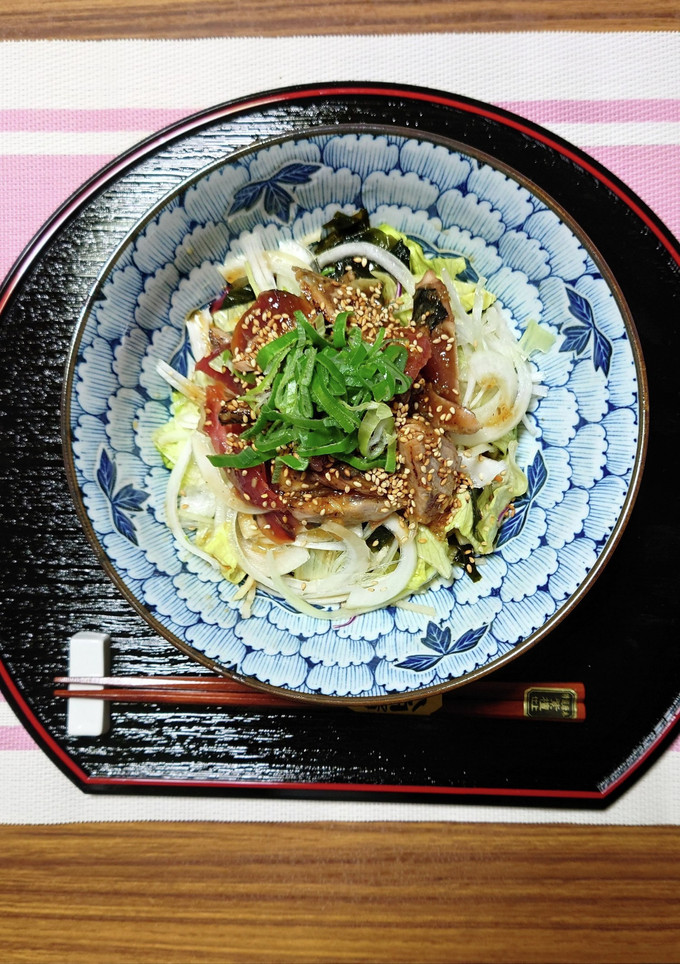 ヨウサマの減塩鰹（かつお）たたき-レシピのメイン写真
