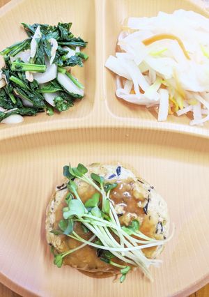 ☆上手い×4☆ひじきと鶏の豆腐バーグ-レシピのメイン写真