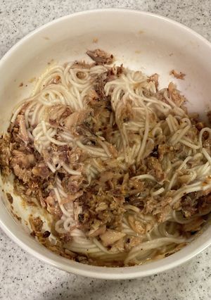 サバ缶そうめん-レシピのメイン写真