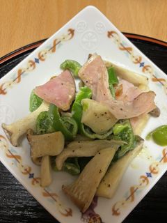 簡単 エリンギピーマンハムのマヨ炒め-レシピのメイン写真