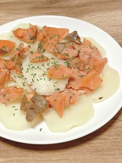 鮭とじゃがいもの塩バター-レシピのメイン写真