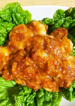発酵調味料で腸活エビチリ-レシピのメイン写真