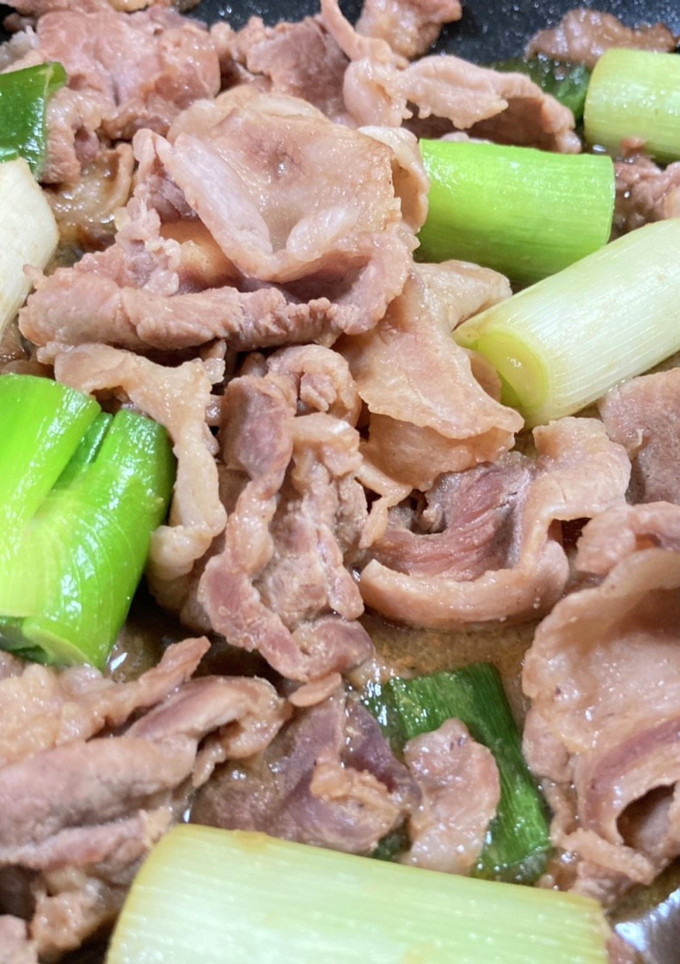 豚肉とねぎの味噌炒め-レシピのメイン写真