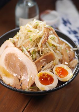 節約＆もりもり二郎系もやし炒めスペシャル-レシピのメイン写真