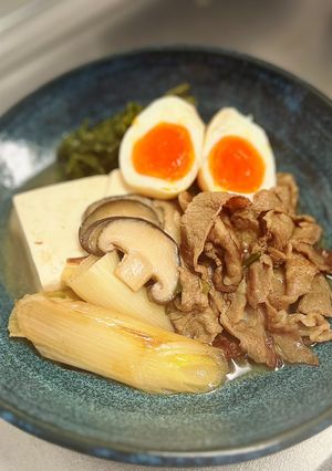 体感5分で簡単肉豆腐-レシピのメイン写真