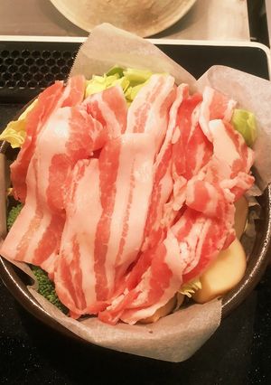 ♡ホクホク♡温野菜一人鍋♡-レシピのメイン写真