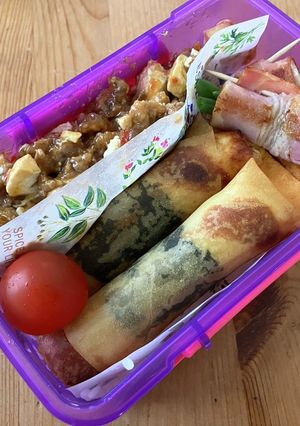 高校生女子弁当　126-レシピのメイン写真