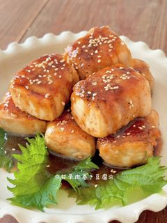 ☆甘辛肉巻き豆腐☆-レシピのメイン写真