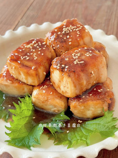 ☆甘辛肉巻き豆腐☆-レシピのメイン写真