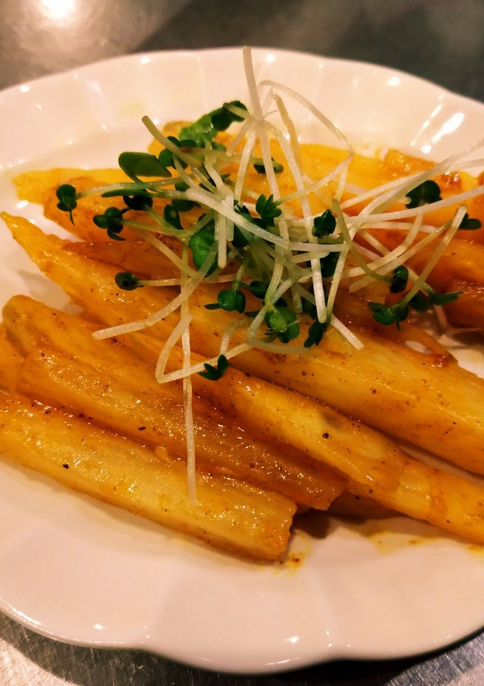 長芋とギーのカレースパイシー炒め-レシピのメイン写真
