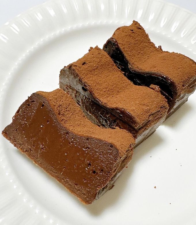 ミニパウンド型で！濃厚半熟ガトーショコラ-レシピのメイン写真