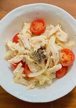 トマトと玉ねぎのサラダ-レシピのメイン写真