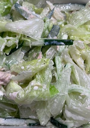 タッパふりふり簡単サラダ-レシピのメイン写真