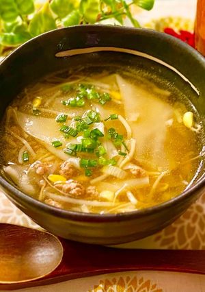 餃子の皮で☆包まない簡単ワンタンスープ-レシピのメイン写真