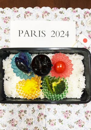 がんばれ日本！　おかずカップ五輪で応援-レシピのメイン写真