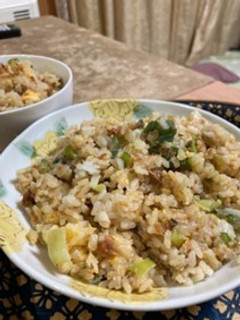 白ネギへしこチャーハン-レシピのメイン写真