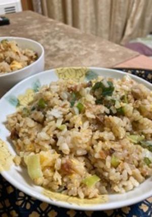 白ネギへしこチャーハン-レシピのメイン写真