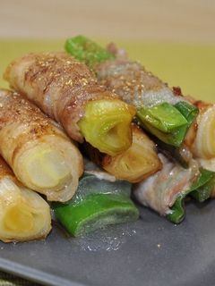 ネギの豚バラ肉巻き-レシピのメイン写真