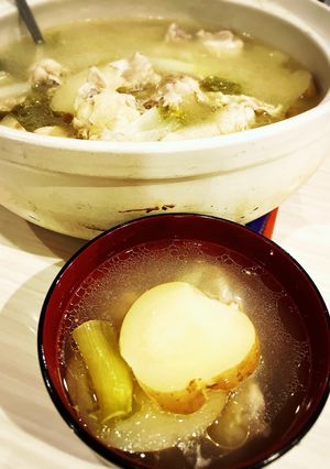 手羽元スープのおいしいタッカンマリ風の鍋-レシピのメイン写真