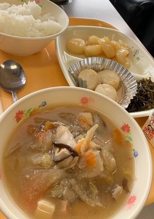 石狩鍋 河内長野市学校給食-レシピのメイン写真