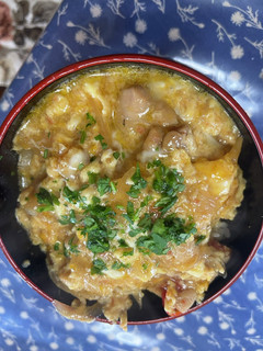 ミニトマトのイタリアン親子丼-レシピのメイン写真