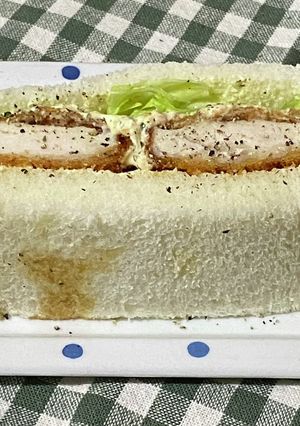 チキンカツサンド-レシピのメイン写真
