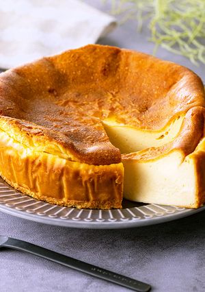 しっとりベイクドチーズケーキ-レシピのメイン写真