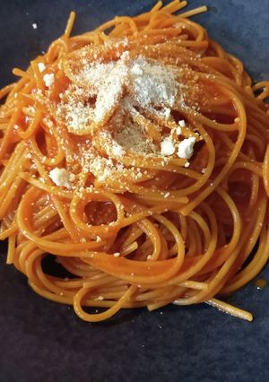 【包丁なし】野菜ジュースで本格パスタ-レシピのメイン写真