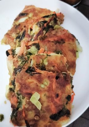 お野菜たっぷりチヂミ-レシピのメイン写真