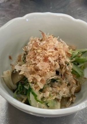 しめじと水菜の甘酢あえ-レシピのメイン写真