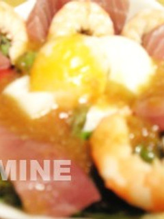 ♥海老とマグロのサラダ丼♥-レシピのメイン写真