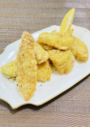 サメ肉♪【唐揚げ】みんな大好き☆カレー味-レシピのメイン写真