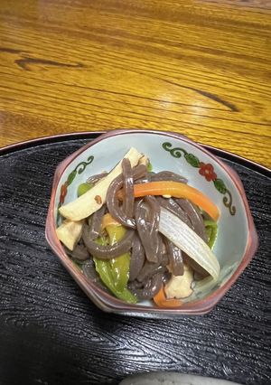 こんにゃくのきんぴら風-レシピのメイン写真
