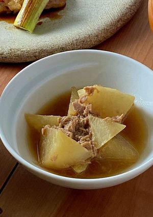 *大根とツナの煮物*-レシピのメイン写真