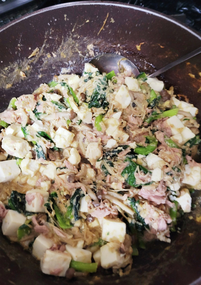 炒り卵と豆腐の味噌和え-レシピのメイン写真