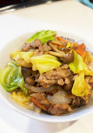 町中華の野菜炒め（記録用）-レシピのメイン写真