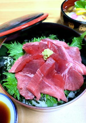 鉄火丼-レシピのメイン写真