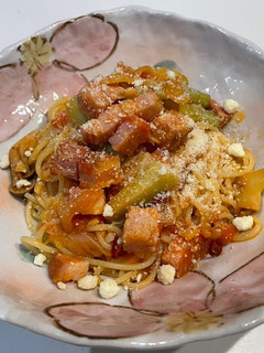 生トマトのペペロンチーノ風パスタ-レシピのメイン写真