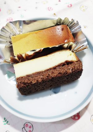 ウエハース消費＊ベイクドチーズケーキ-レシピのメイン写真