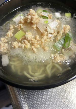 塩みぞれラーメン-レシピのメイン写真