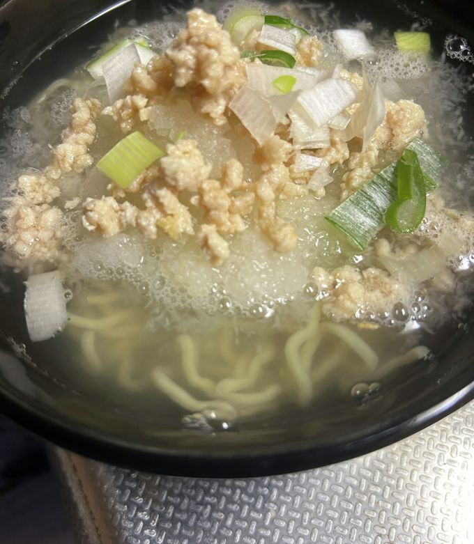 塩みぞれラーメン-レシピのメイン写真