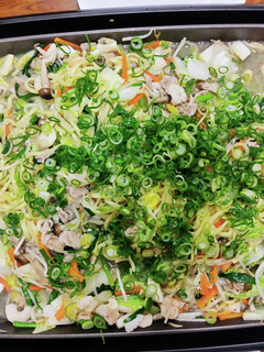 ホットプレートで「海鮮塩焼きそば」-レシピのメイン写真