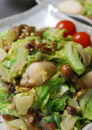 お財布に優しい春キャベツの炒め物-レシピのメイン写真