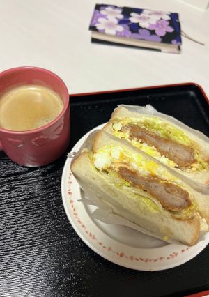 ヒレカツサンド-レシピのメイン写真