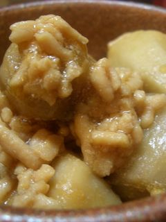 里芋のそぼろ煮*鶏ひき肉-レシピのメイン写真